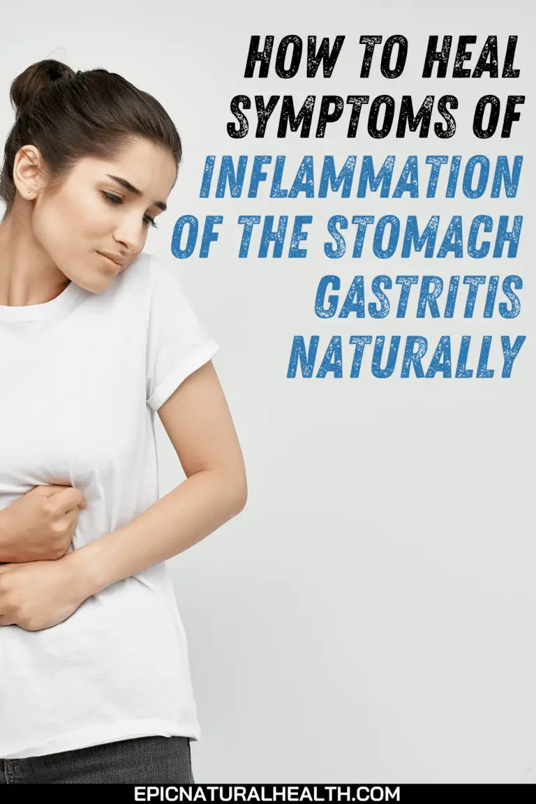 How To Heal Symptoms Of Inflammation of the Stomach Gastritis Naturally ...