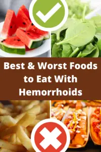 Best & Worst Foods to Eat With Hemorrhoids/ How to Reduce Risk and ...